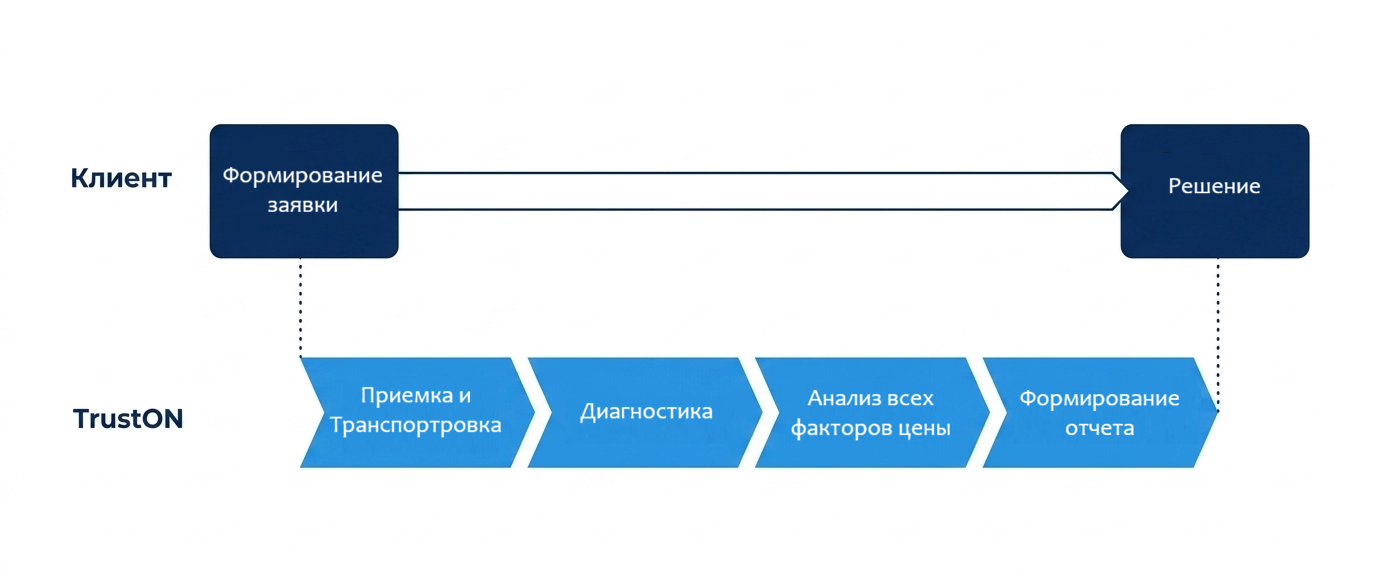 Схема интеграции TrustON в бизнес-процесс